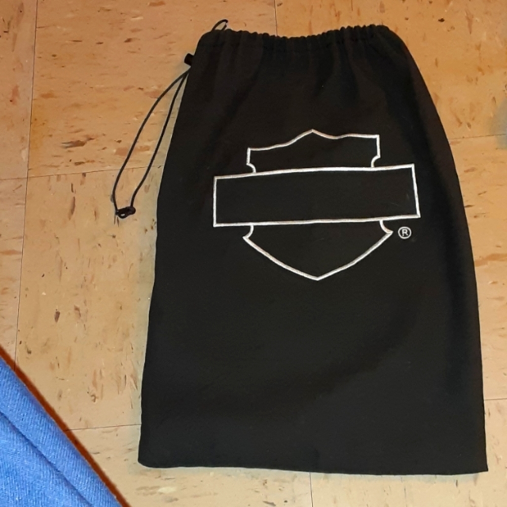 Harley Davidson Drawstring Bag Mint Condition - image 1